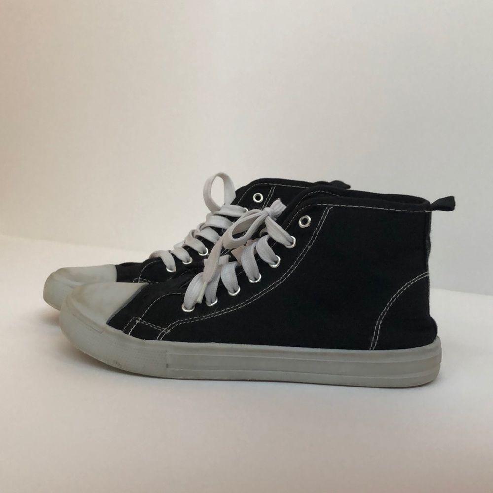 Black Hightop Sneakers